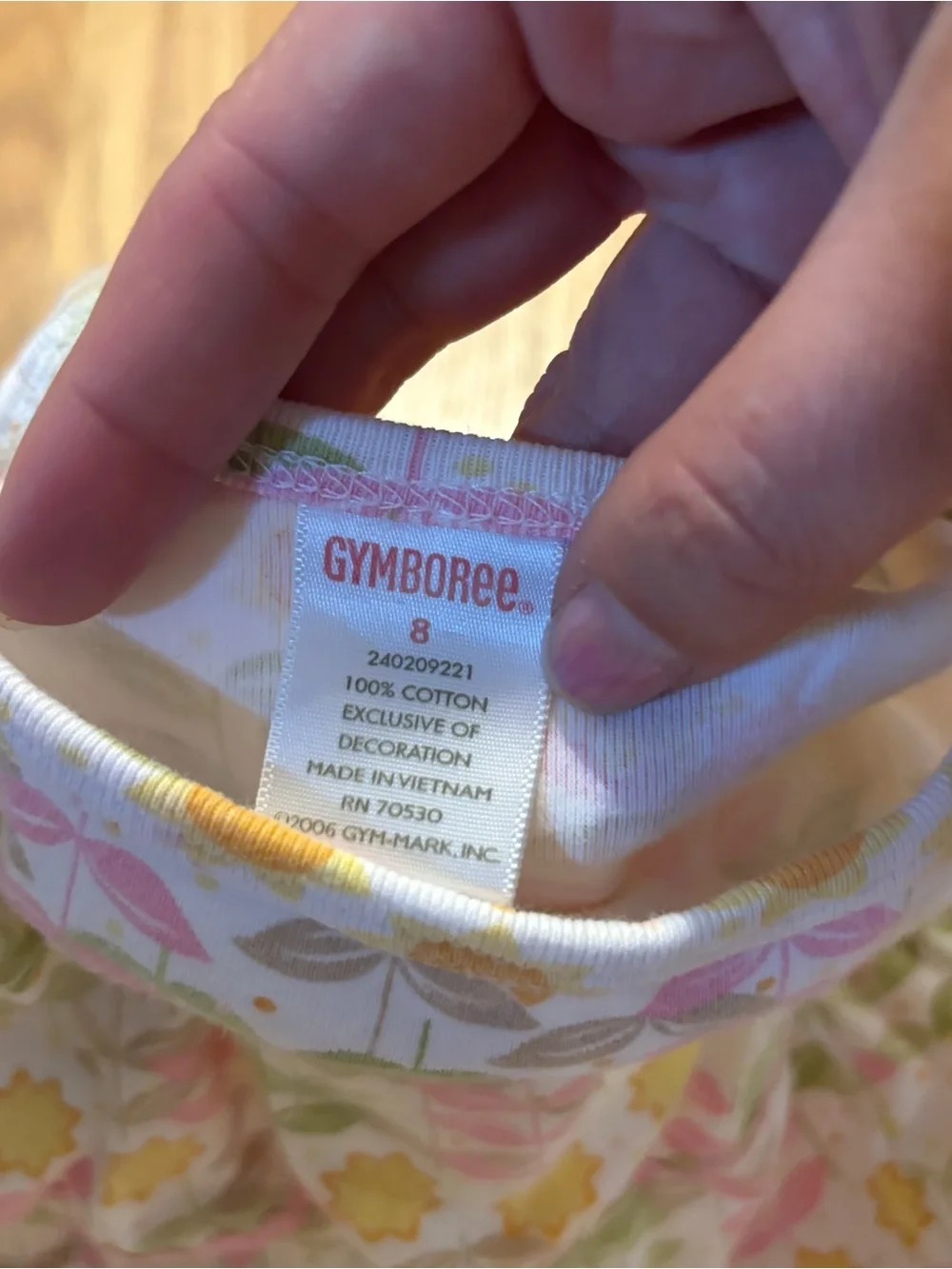 Gymboree Sunflower Fields Printed Cami Dress Sz 8 Vintage Spaghetti Straps 90s